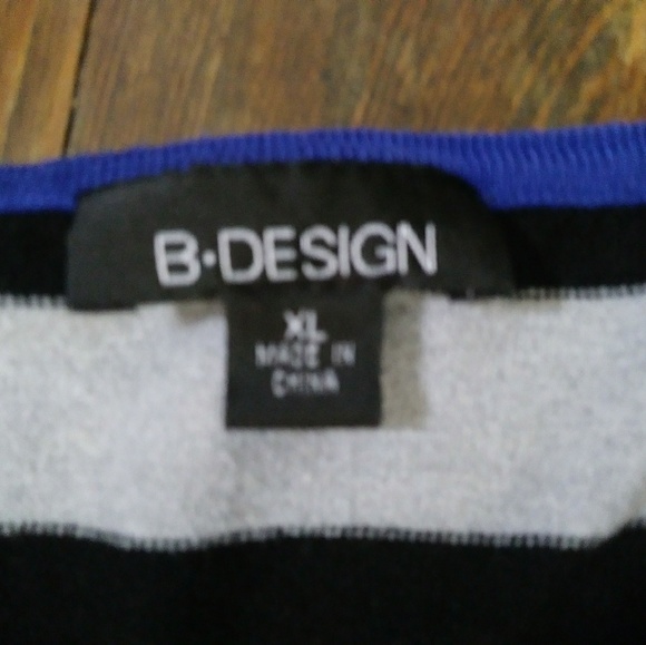B Design Striped Sweater - Picture 3 of 3